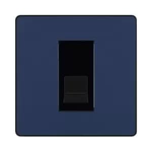 BG Evolve Matt Blue Single Master Telephone Socket - PCDDBBTM1B