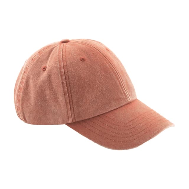 Beechfield Beechfield Men Vintage Low Profile Cap in Orange Orange One Size Male 5063300438589