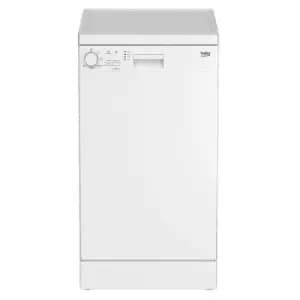 Beko DFS05Q10W Slimline Freestanding Dishwasher