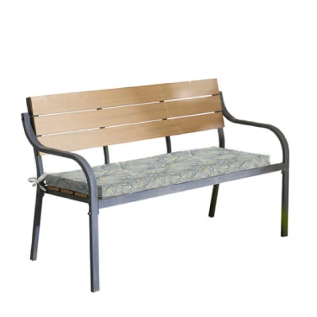 Alan Symonds Monstera Water Repellent Garden Bench Seat Pad