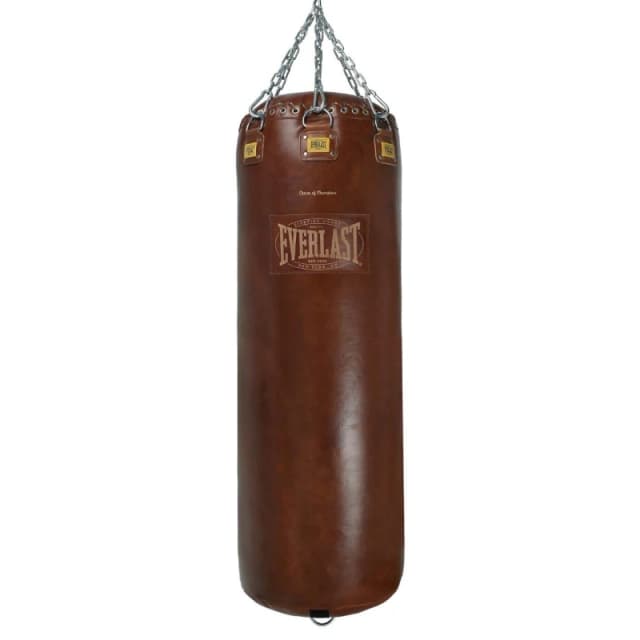 Everlast 1910 Lace Top Heavy Bag (75 KG) Vintage Brown (Filled) Vintage Brown unisex One Size