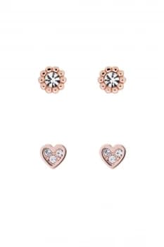 Ted Baker Neenii Nano Heart / Crystal Nano Multi Stud Earring Gift Set TBJ3025-24-02
