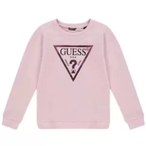 Guess Logo Sweatshirt - Pink