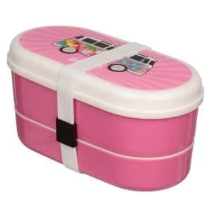 Bento Box Lunch Set - Volkswagen VW T1 Camper Bus Summer Love