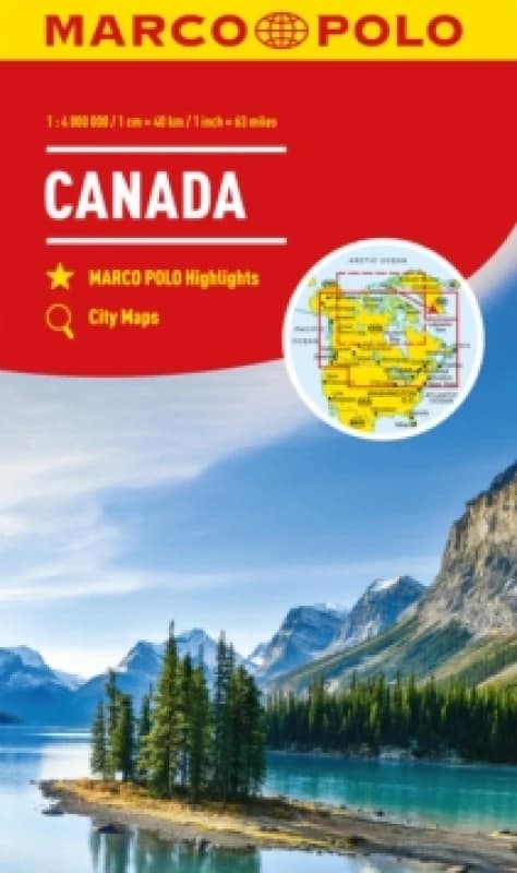 Canada Marco Polo Map Sheet map, folded