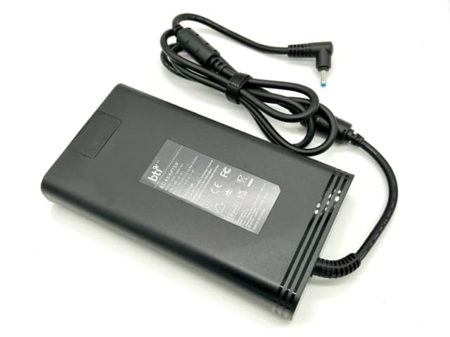 Origin Storage BTI 200W AC Adapter for HP Envy 15-EP HP Gaming Laptop 15 16 Zbook 15 G5 G6 with 4.5mm x 3.0mm connector. UK power cable L74881-001-BTI