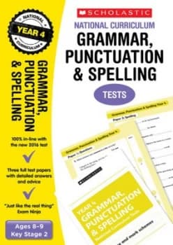 National Curriculum Grammar Punctuation and Spelling. Tests by Catherine Casey Paperback