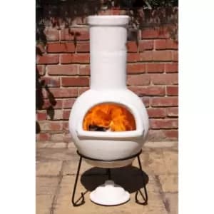 Gardeco Sempra Natural Clay Chiminea