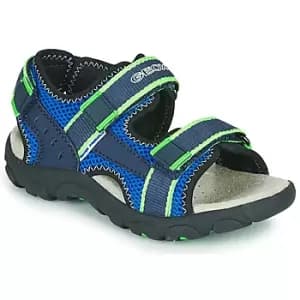 Geox JR SANDAL STRADA boys's Childrens Sandals in Blue - Sizes 10 kid,11 kid,13 kid,1.5 kid