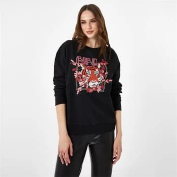 Biba BIBA Embroidered Sweatshirt - Black