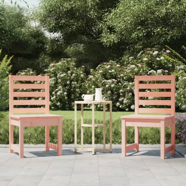 VIDAXL Garden Chairs 2 pcs 50x48x91.5cm Solid Wood Douglas Vidaxl 8720845691530