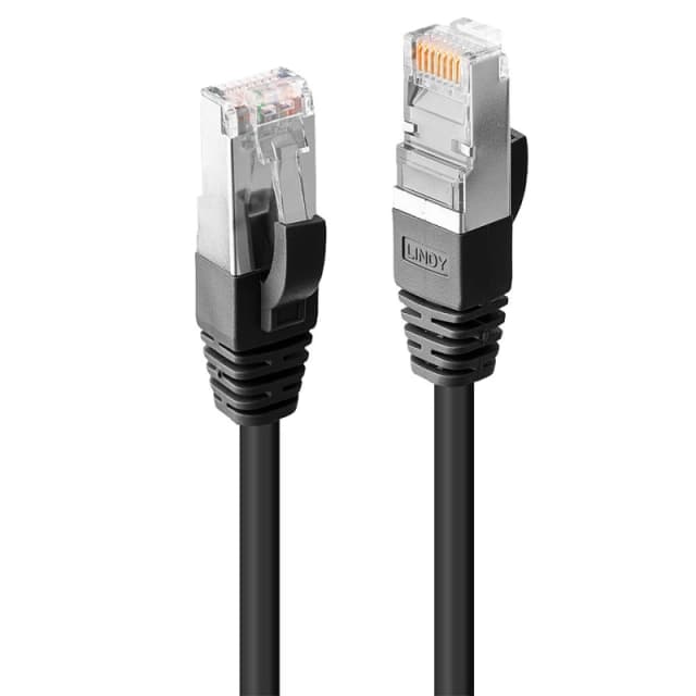 Lindy 45604 networking cable Black 3m Cat6 S/FTP (S-STP)