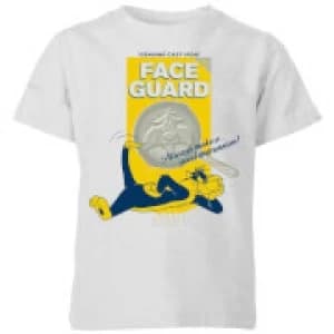 Looney Tunes ACME Face Guard Kids T-Shirt - Grey - 11-12 Years