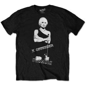 Blondie - X Offender Unisex Medium T-Shirt - Black