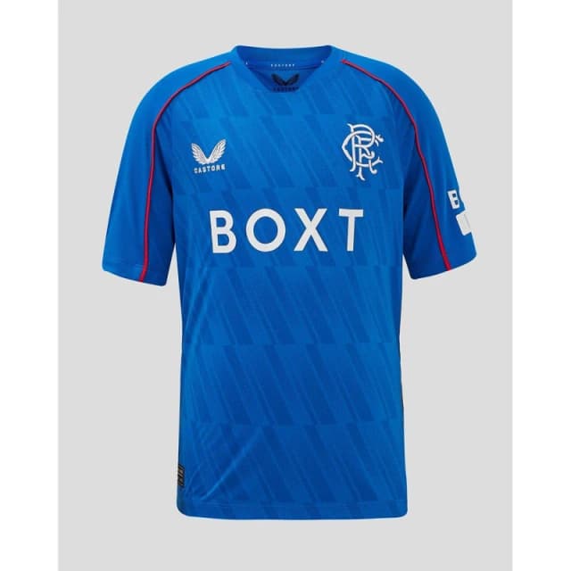Castore Rangers Home Shirt 2024 2025 Juniors - Blue Blue 7 - 8 Years