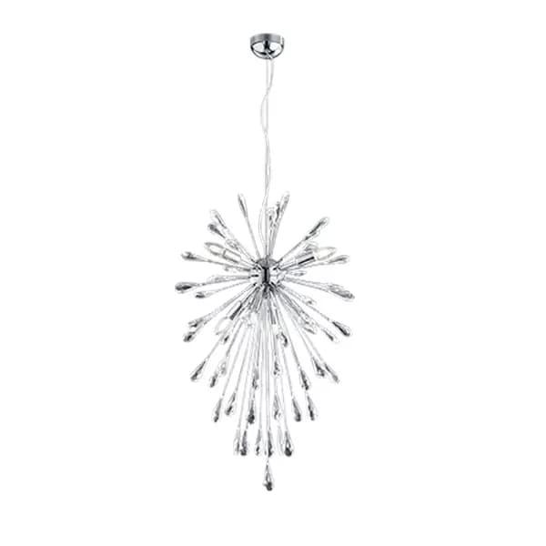 Minsk Modern 7 Light Pendant Ceiling Light Chrome