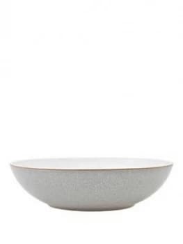 Denby Elements Serving Bowl ; Light Grey