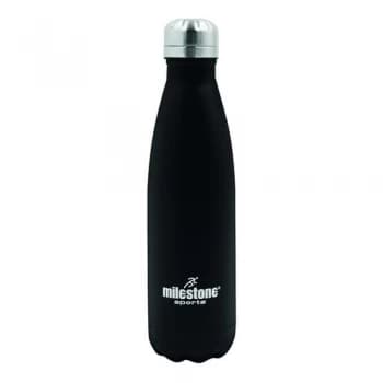 Drinking Bottle Double Walled Stainless Steel 500ml Black 52100