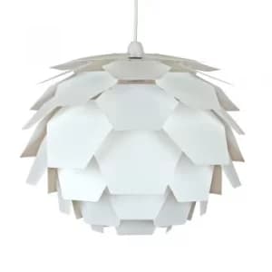 Petale Pendant Shade in White