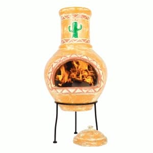 La Hacienda Cardon Clay Chiminea
