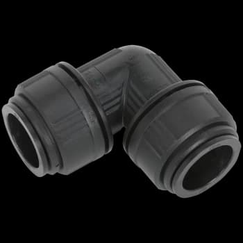 Sealey Equal Elbow Air Line Fitting for John Guest Speedfit Systems 28mm Pack of 5
