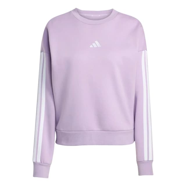 Adidas Sweatshirt woman adidas Essentials 3-Stripes Violet Female XS