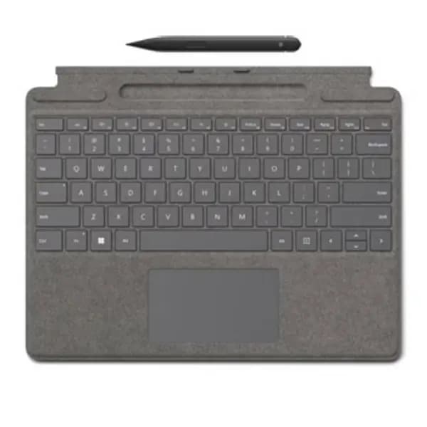 Microsoft Microsoft Signature with Slim Pen 2 Platinum Microsoft Cover port QWERTY UK English 8X8-00063