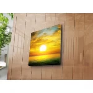 4545K-34 Multicolor Decorative Canvas Painting