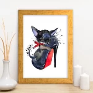 AC12443127705 Multicolor Decorative Framed MDF Painting