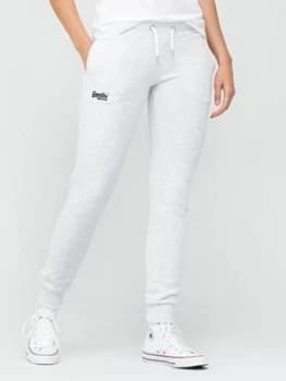 Superdry Orange Label Jogger, Grey, Size 12, Women