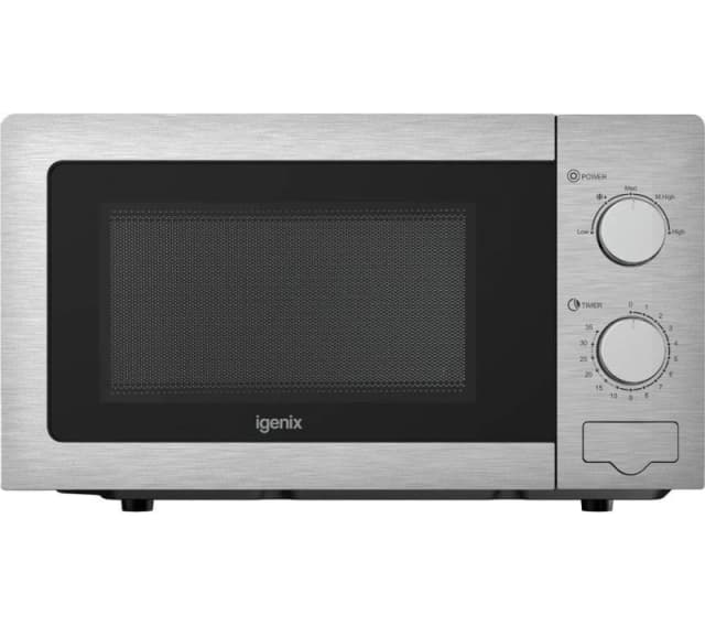 IGENIX IGMS02081SS Solo Microwave - Stainless Steel 5016368010488