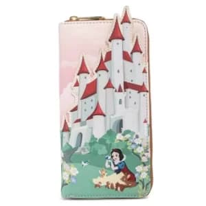 Loungefly Disney Snow White Castle Series Zip Around Wallet