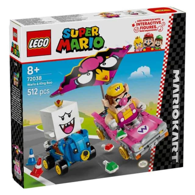 LEGO Super Mario LEGO Super Mario: Mario Kart Wario & Kin - LEGO Super Mario Male TC75701