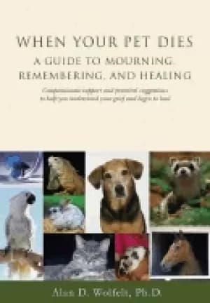 when your pet dies a guide to mourning remembering and healing wolfelt phd