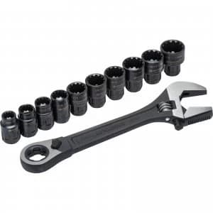 Crescent 11 Piece X6 Pass Thru Adjustable Wrench Set