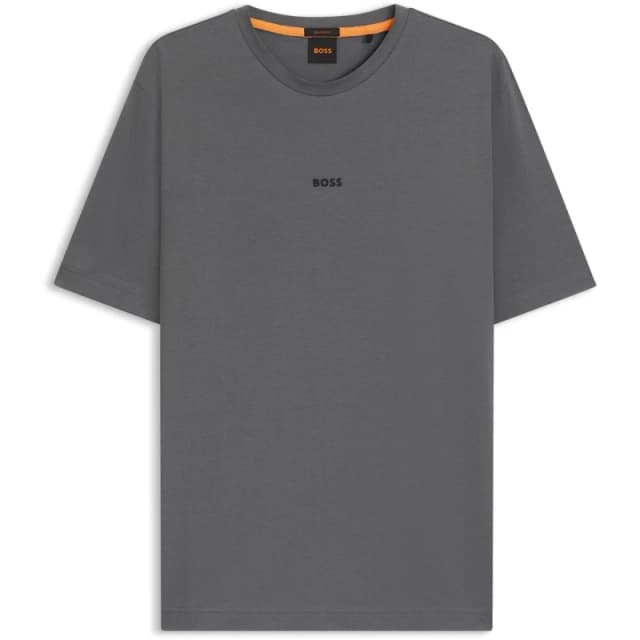 Boss Mens Oversized T-Shirt Open Grey 062 male S