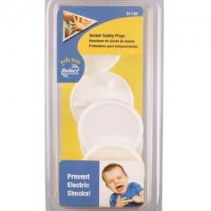 Select Hardware Socket Safety Plugs 6 Pack