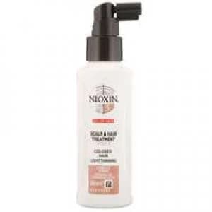 Nioxin 3D Care System System 3 Step 3 Color Safe Scalp and Hair Treatment : For Colored Hair And Light Thinning 100ml
