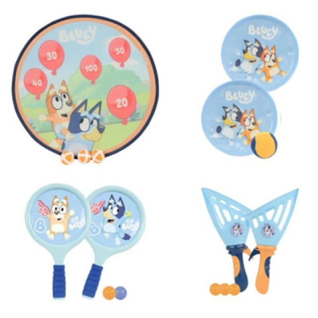 Bluey Bluey 4in1 Bumper Box Garden Games - Bluey Male RN38301