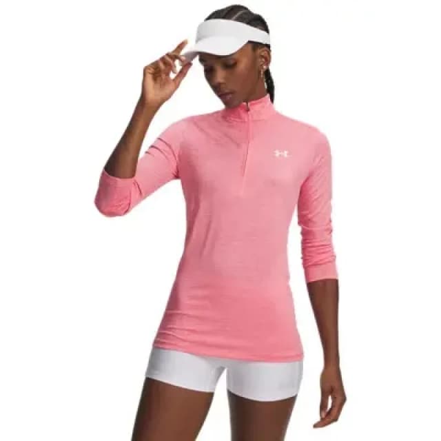 Womens training top Under Armour Tech Twist Rose Female M
