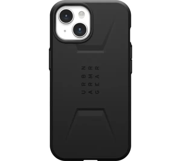 UAG Civilian iPhone 15 Case - Black