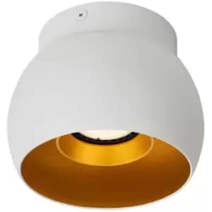 Lucide Torben Modern Ceiling spotlight - Ø12,5cm - 1xGU10 - White