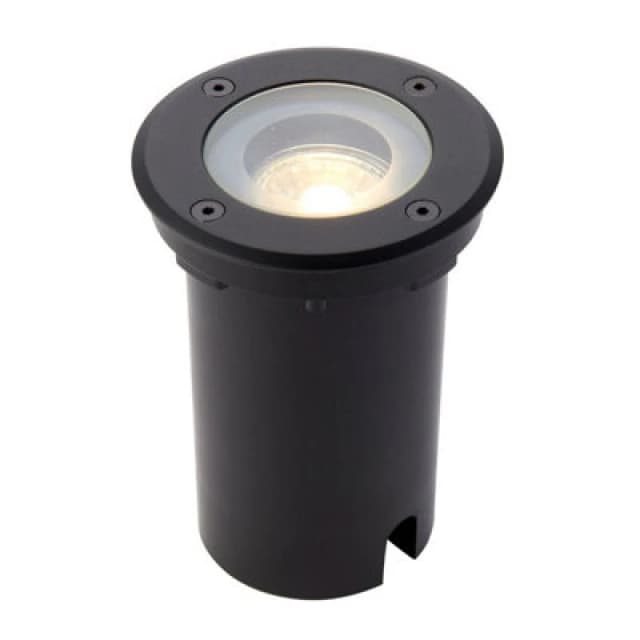 Netlighting Pillar Outdoor Recessed Ground Light Clear Glass IP65 Clear