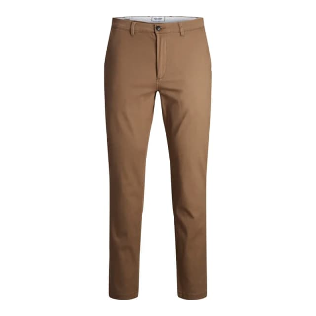 jack & jones Large chino Trousers Jack & Jones Marco Dave Marron Male 46x34