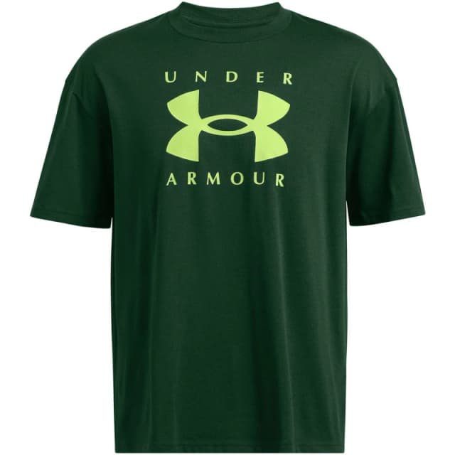 Under Armour Heavyweight Branded Short-Sleeve T-Shirt Green male S