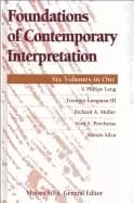 foundations of contemporary interpretation