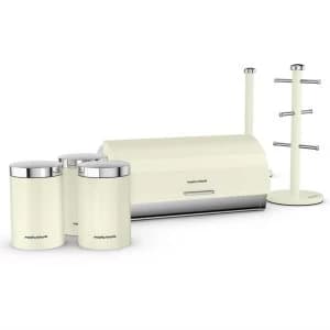 Morphy Richards Accents 6 Piece Kitchen Storage Set - Cream