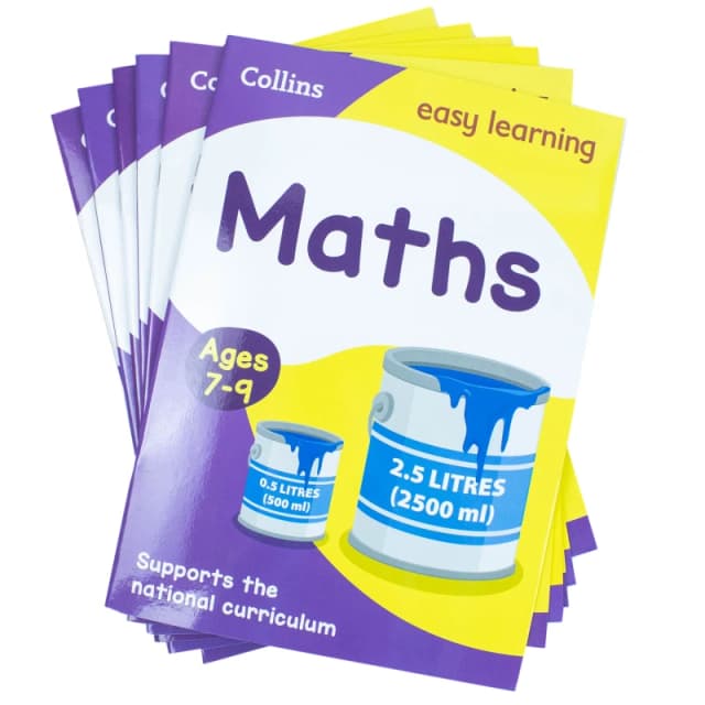 Collins Easy Learning KS2 6 Books Collection Set Ages 7-9: Ideal for home learning(Comprehension, Maths, English, Handwriting & More) Collins Easy Lea