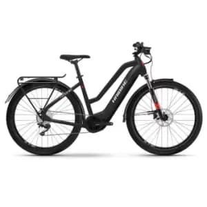 Haibike Haibike Trekking 6 Mid 2022 Electric Hybrid Bike - Black