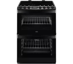 AEG SteamBake CCB6740MCB 60cm Electric Cooker - Matt Black